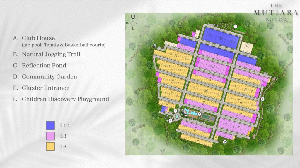 siteplan the mutiara bogor