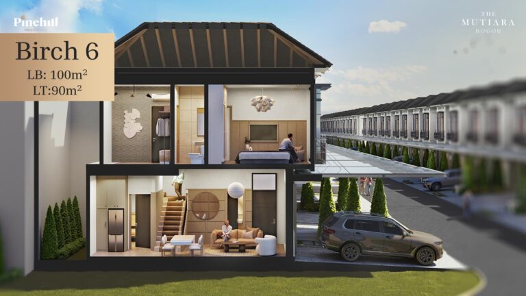 The Mutiara Bogor Pinehill Residence Type Birch 6