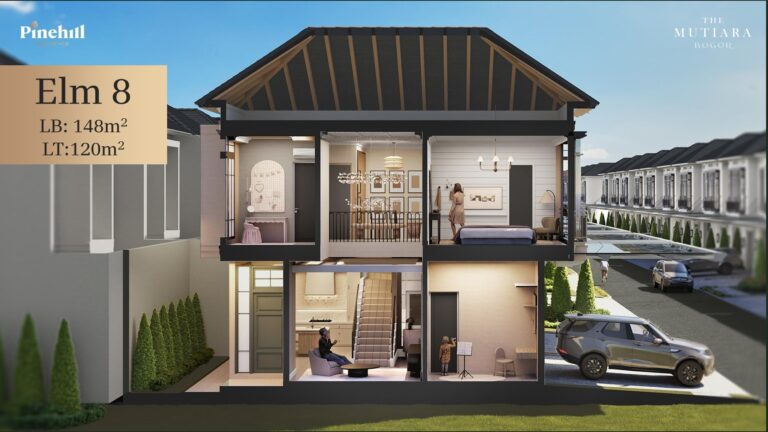 The Mutiara Bogor Pinehill Residence Type Elm 8