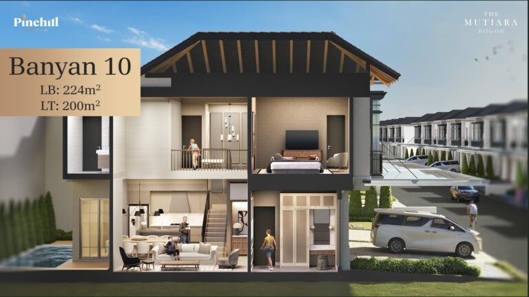 The Mutiara Bogor Pinehill Residence Type Banyan 10