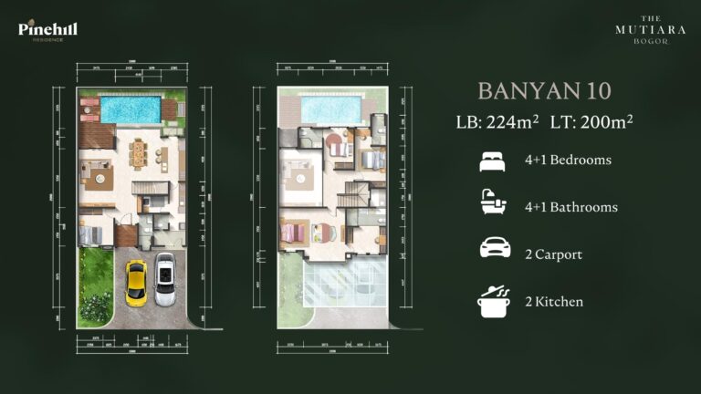 The Mutiara Bogor Pinehill Residence Type Banyan 10