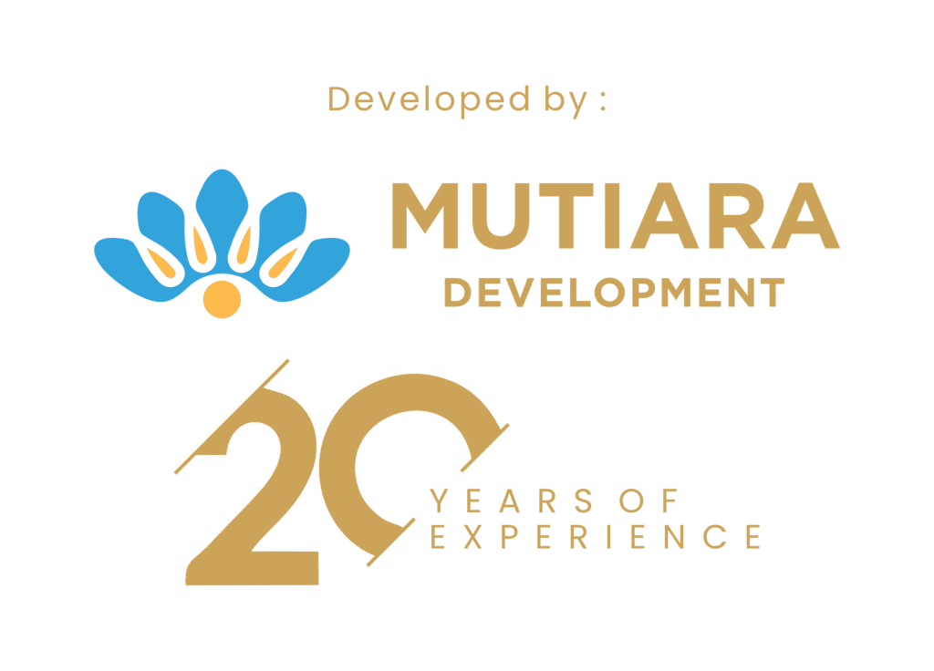 mutiara development 20 th logo