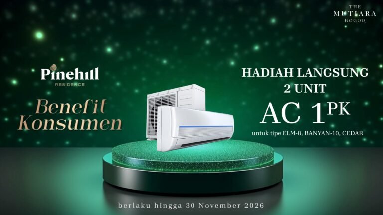 Promo Benefit Perumahan The Mutiara Bogor