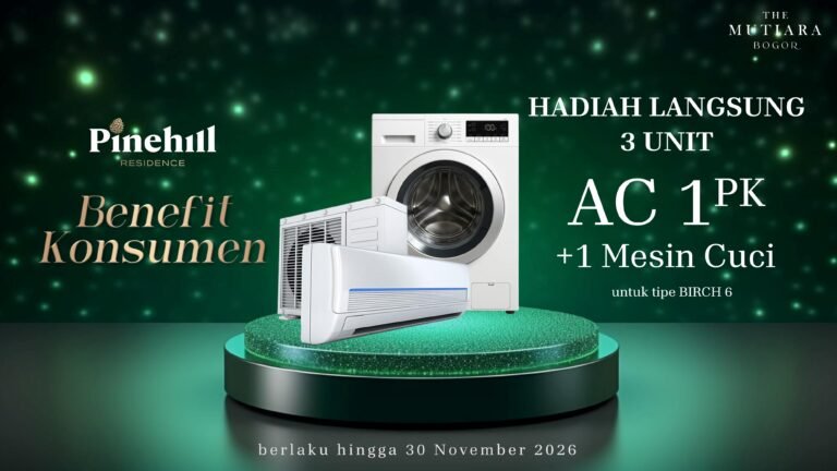 Promo Benefit Perumahan The Mutiara Bogor